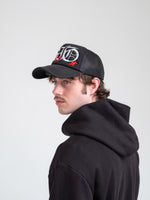 ASTRAL TRUCKER HAT - BLACK