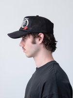 ASTRAL TRUCKER HAT - BLACK