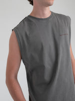 NORTH STAR SLEEVELESS - DARK GREY