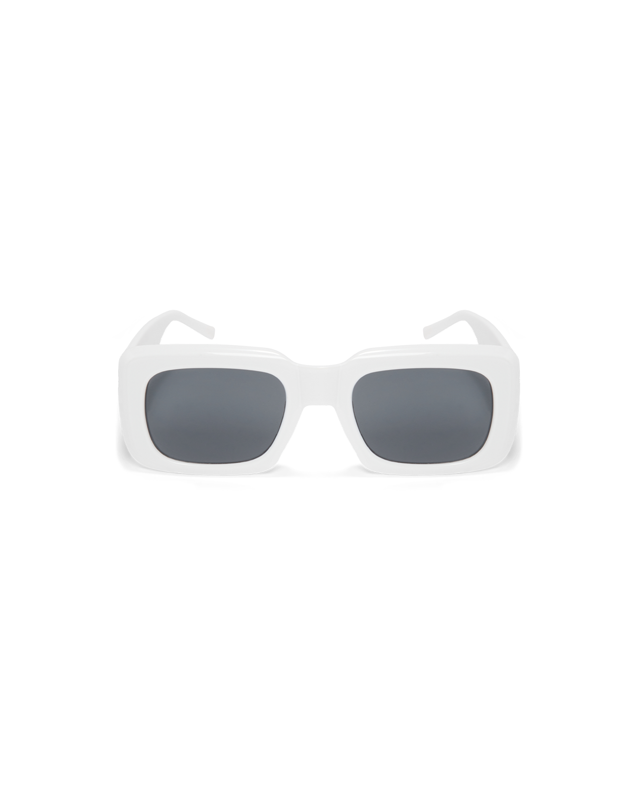 CHROME LOGO SHADES - WHITE