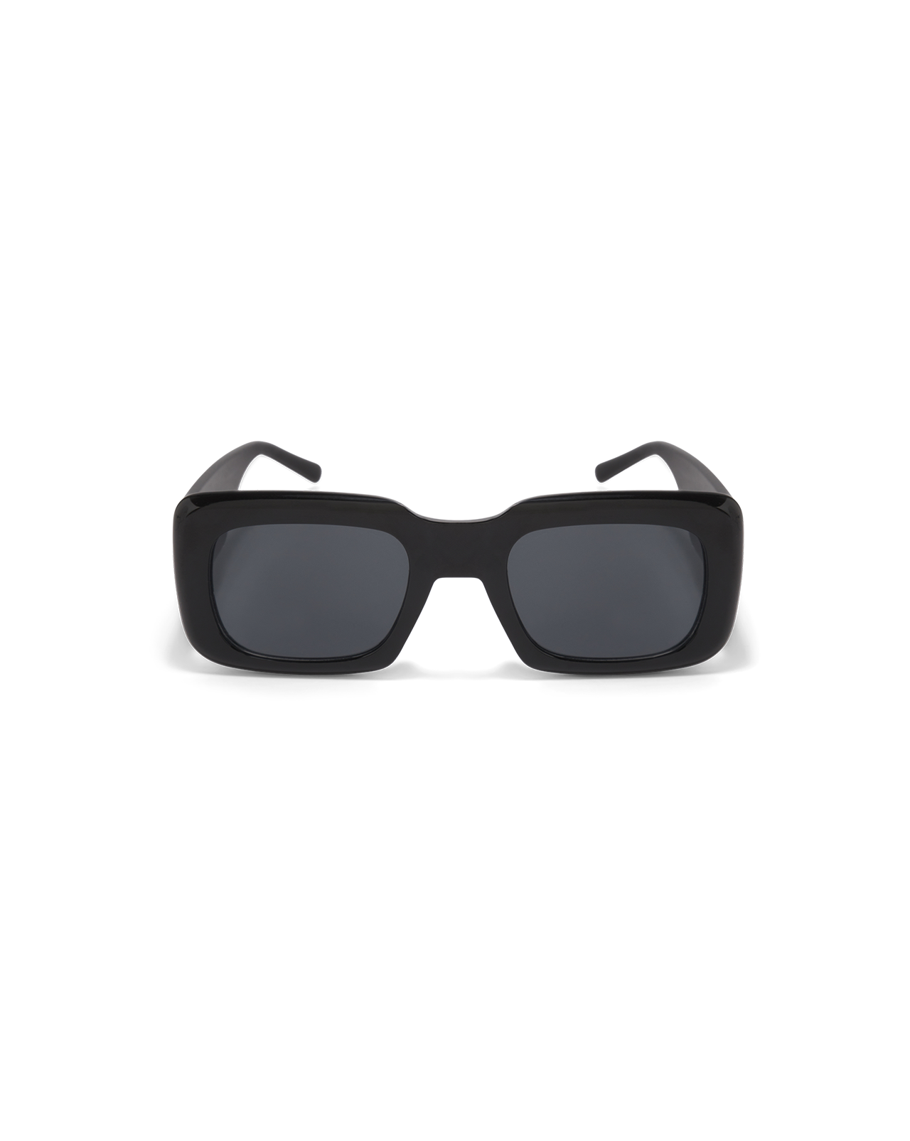 CHROME LOGO SHADES - BLACK